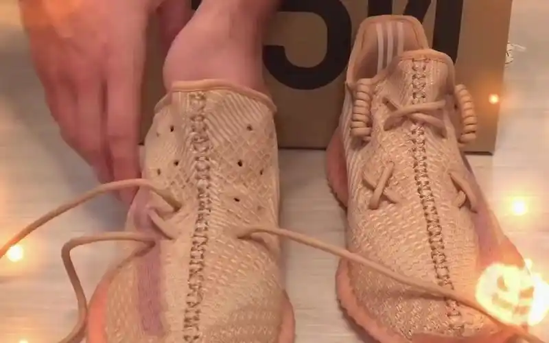 椰子350 #潮鞋推荐好看不贵 #鞋带花样系法 #舒适透气不闷脚 #软底