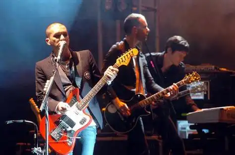 组图:北京音乐节摇滚乐队placebo首登中国舞台