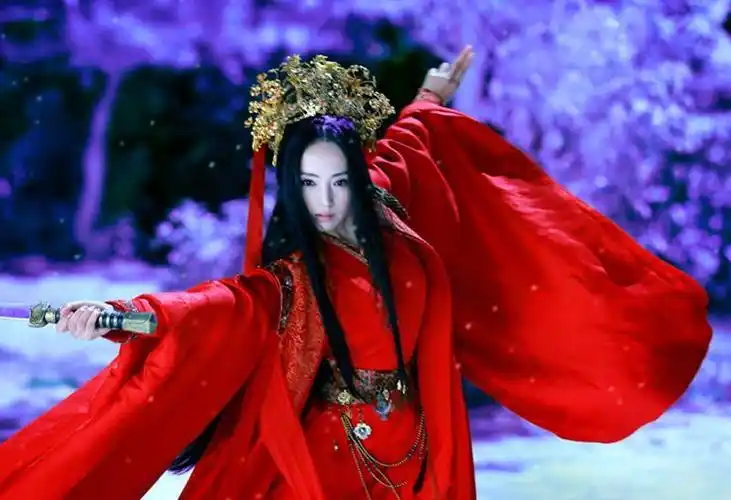 林朝英,由董璇饰演,出自电视剧《神雕侠侣… - 堆糖,美图壁纸兴趣社区