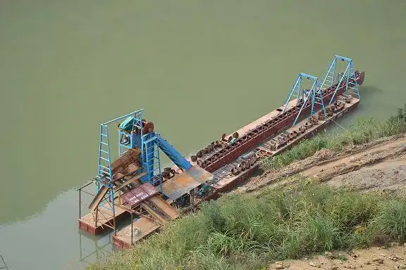 链斗式挖沙船|挖沙船|永利矿沙机械