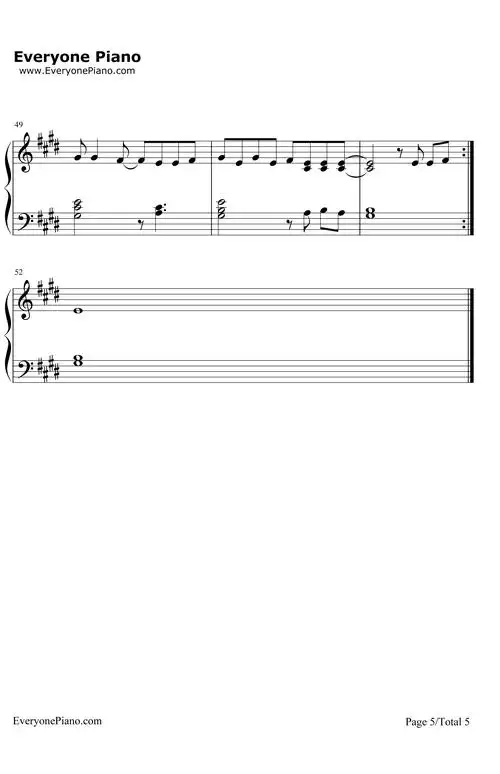 loveyourself钢琴谱justinbieber