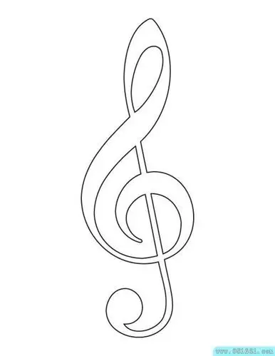音符图片简笔画画法 第1页