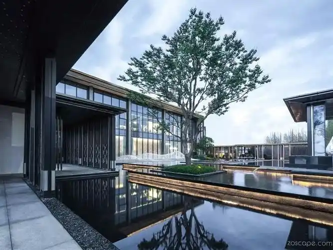 宁波海语府示范区景观建筑意向图片