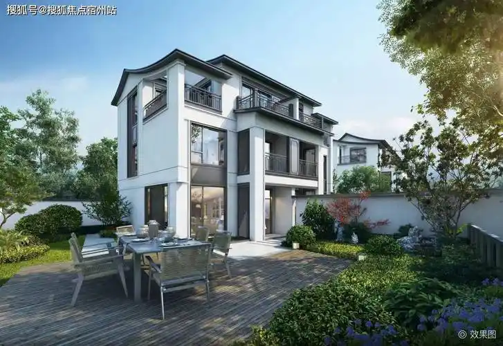 嘉兴中式合院别墅 ——售楼中心-别墅房源信息_南湖_景川_梅花洲