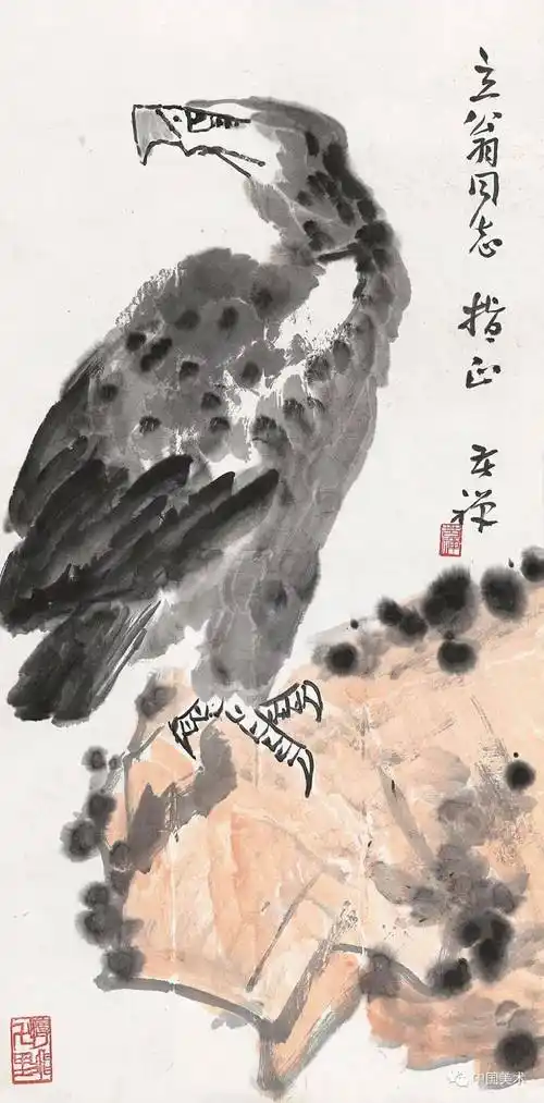 李苦禅:写鹰随感_雄鹰_造化_苍鹰
