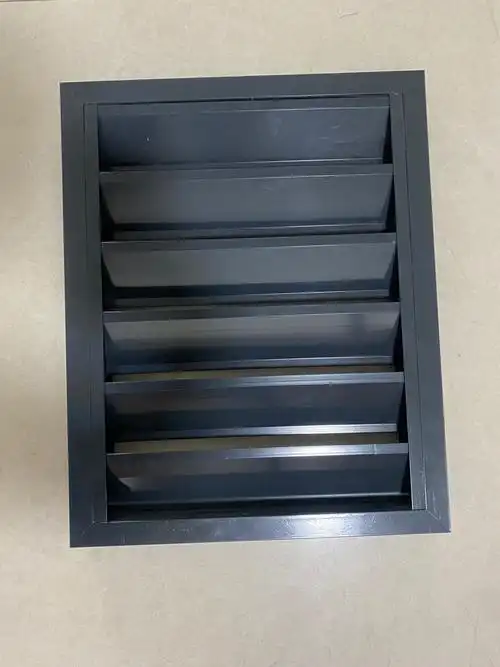 厂家批发铝合金百叶窗防雨百叶窗空调百叶窗通风百叶窗风口百叶窗