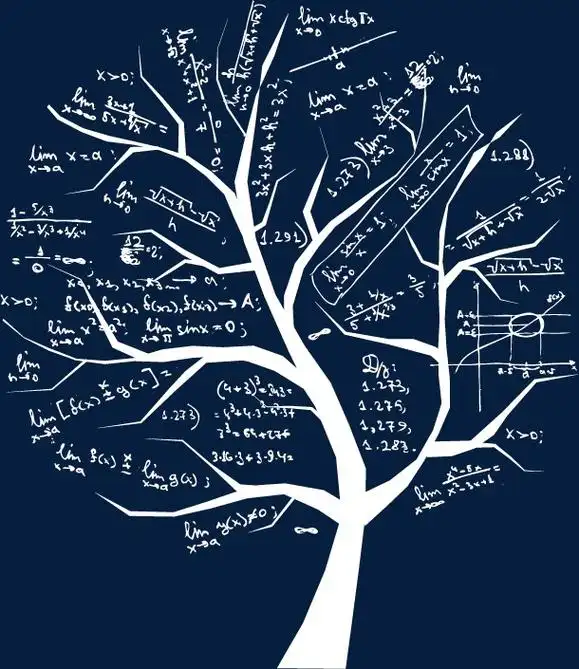 数学补习班创意艺术字png psd 【免抠元素png】-90设计网