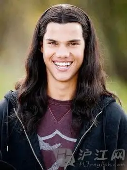 暮光之城狼人雅各布长发时的照片