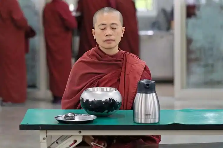 南投 南林尼僧苑 托钵