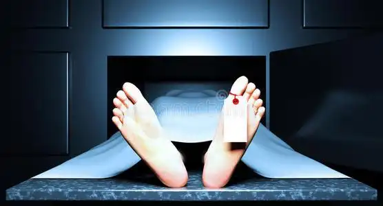 脚趾太平间照片