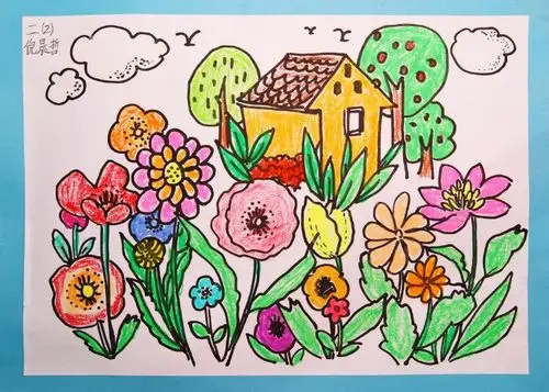 温泉小学二年(二)班我的秘密花园