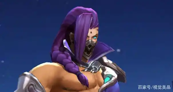 宫本武藏,本来是一头浓密的黑发,结果被扎起来之后尾部却乱了,而且