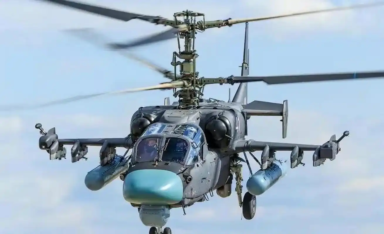 猎豹主力,一战封神,俄罗斯的卡-52武装直升机.