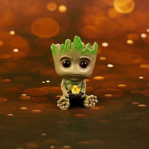 银河护卫队格鲁特可爱小树人多肉花盆栽动漫周边桌游手办玩具