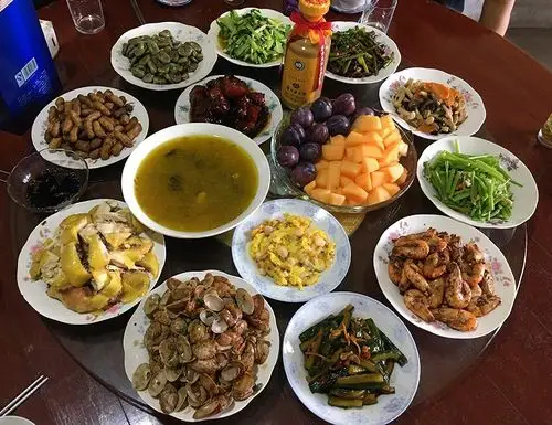 妈妈生日的晚餐