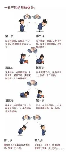 我们在寺庙里面是双手合十拜佛,那在道观里又是怎么样的呢?