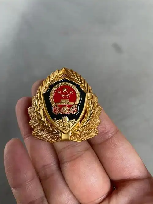 三代武警大帽徽鉴赏,单纯从美学的角度来说,是进步还是退步?