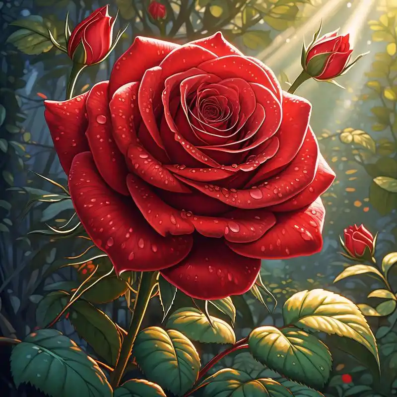 95超美玫瑰花微信头像来啦～ 哇塞!