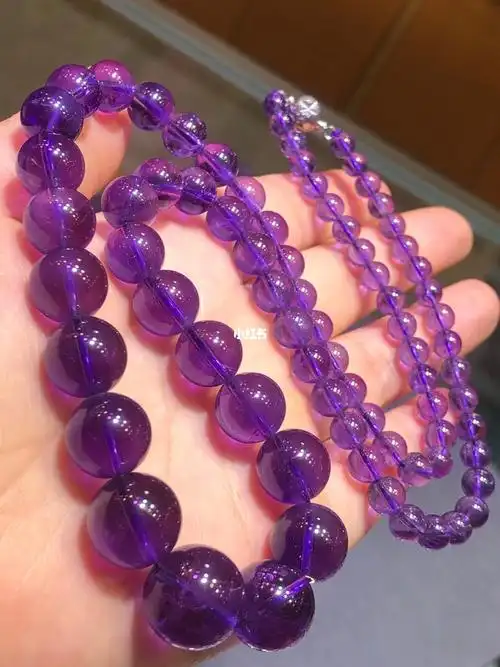 紫水晶项链塔链