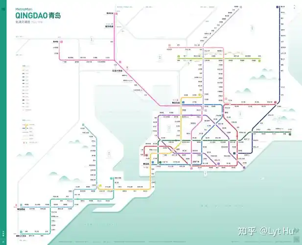 青岛轨道交通(三期规划)2026年线路图 - 知乎