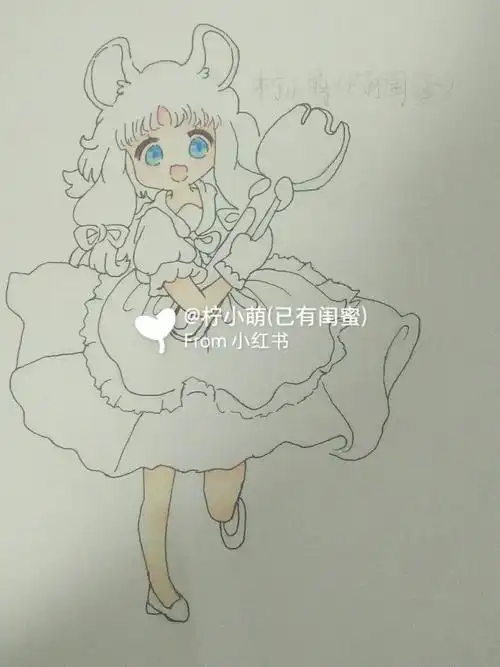 绘画卡通人物加教程