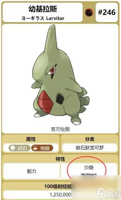 宝可梦剑盾的由基拉哪个特性进化后是扬沙