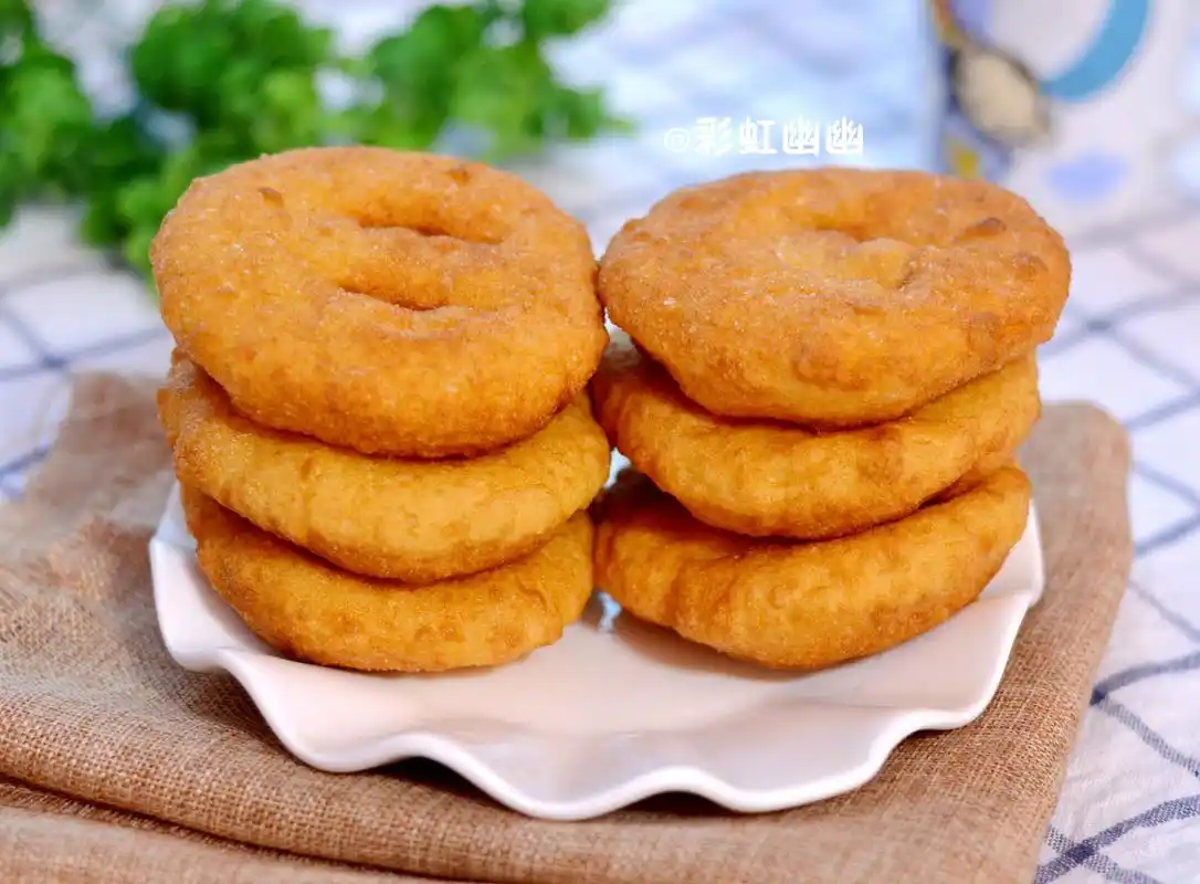 一碗面粉,两个鸡蛋,教你做回民油香,学会再也不用买了