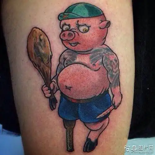 猪八戒纹身图案