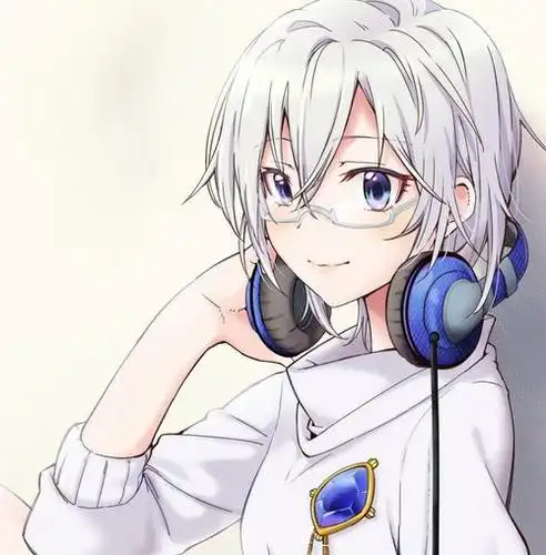 q版二次元戴耳机头像_第2页