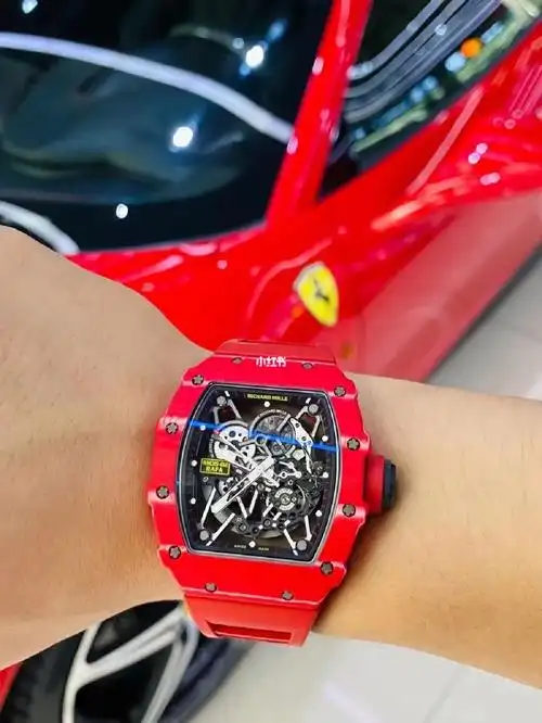 理查德米勒rm35-02红色ntpt材质最热门的款式之一 与纳达尔联名18年
