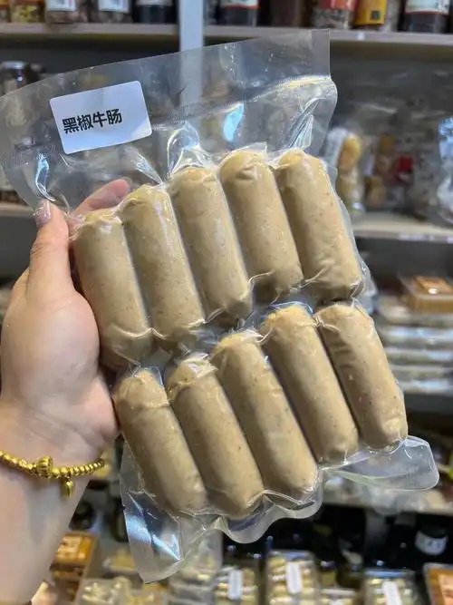 潮汕美食牛肉肠