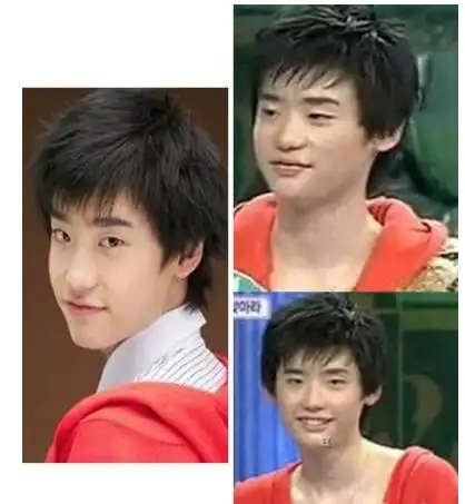 李钟硕小时候眼睛也好小,天生单眼皮小眼睛,其实很多韩国人都是这样的