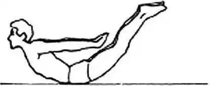 我们先来看看飞燕式的动作要求:患者俯卧于床上,两臂自然放于体侧,先