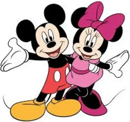 米奇和米妮,这对恩爱情侣也许是很多人吃的第一份狗粮.