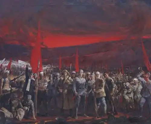 深晚报道 | 透过美术作品看百年建党历程 特色党史学习教育在罗湖美术