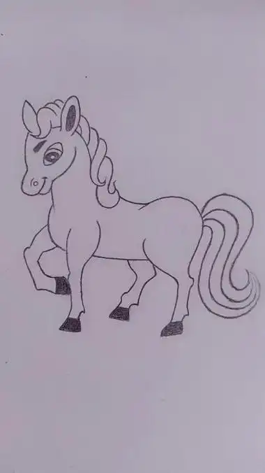 白龙马怎么画简笔画蛟龙号