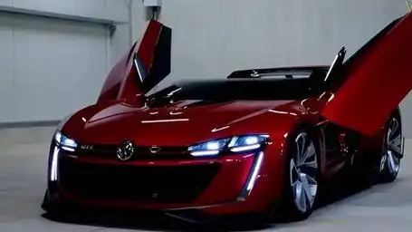 大众gti跑车轿跑车-外部和内部