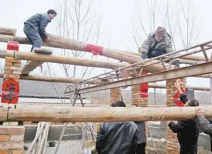 农村房屋上大梁那些事