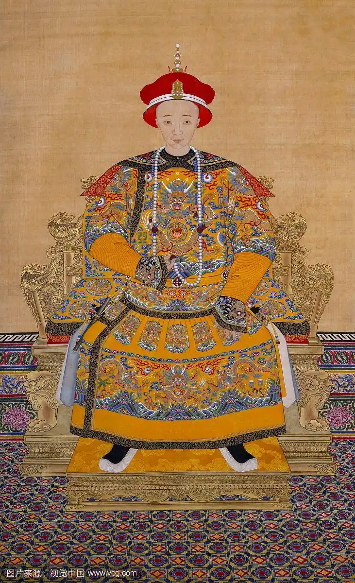 清文宗-咸丰皇帝画像