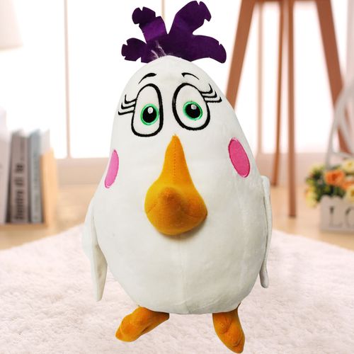 愤怒的小鸟公仔毛绒玩具电影小猪布娃娃玩偶儿童生日礼物可爱女生