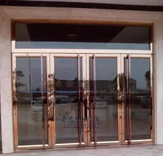 深圳南山科技园定制安装办公室玻璃门 公司商铺玻璃门 玻璃隔断