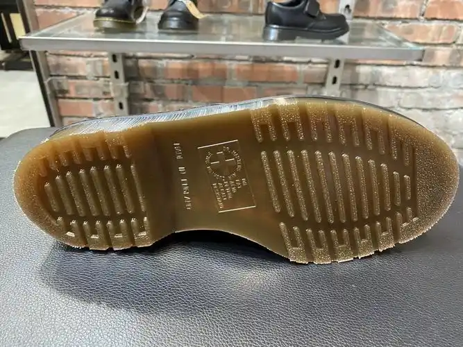 martens 马丁12877001英产3孔1461男女低帮鞋真皮皮鞋