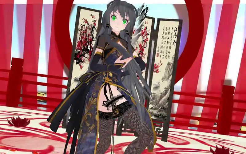 【mmd】【洛天依金丝雀旗袍】78一种相思,两处闲愁,三生情缘,四季