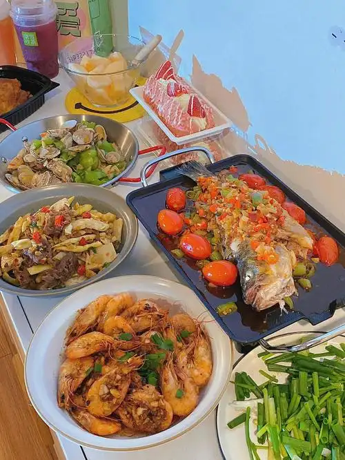 宅家幸福感之六一大餐两个人撑爆了