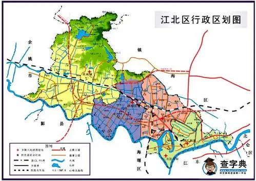重庆市江北区地图