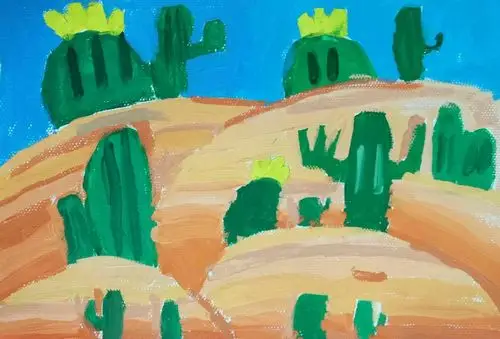 【水粉基础班】——《冷暖色对比1》