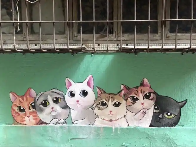 重庆网红拍照打卡胜地!石井坡中心湾·花弄里-我爱墙绘网