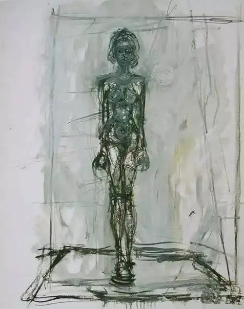 贾科梅蒂:不断的否定,抹去,重来,用绘画和雕塑来凝结死亡与孤独的永恒