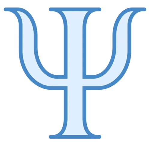 心理学 蓝色图标 (png,矢量)