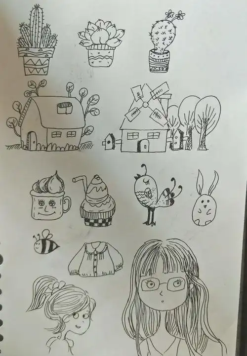 于是它开始不停的走走走, 走出了各种各样的路线…… 小王老师发现它